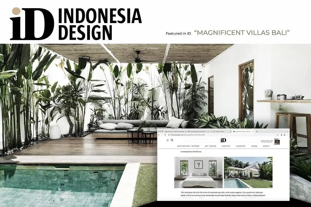 Villa Q - Pool House - Contemporary Pool House - Seminyak Indonesia